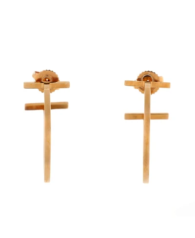 Pre-Owned Tiffany & Co T Wire Hoop Earrings