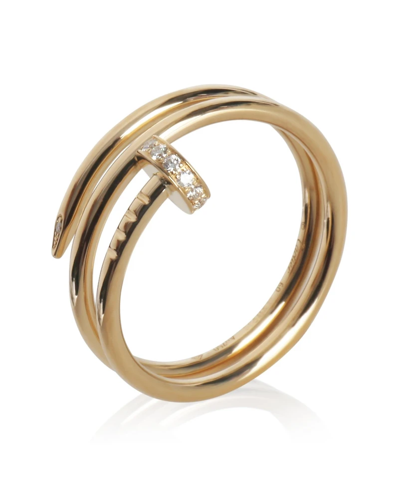 Pre-Owned Cartier Yellow Gold Juste Un Clou Double Ring