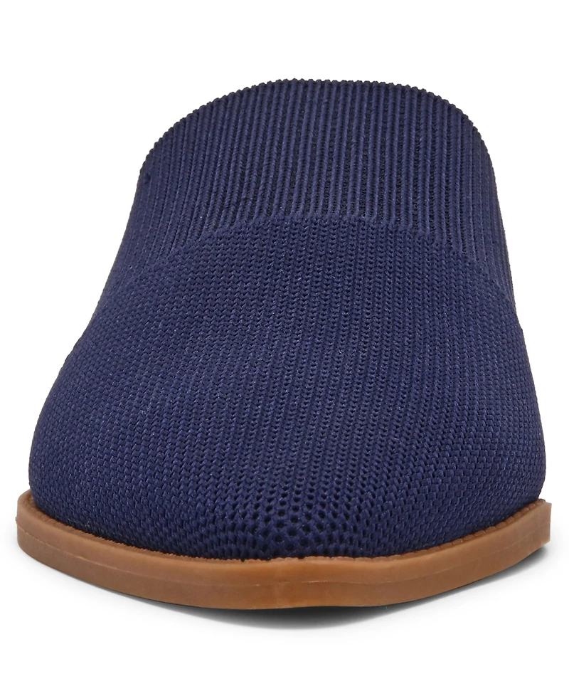 Anne Klein Women's Vassar Pointed Toe Knit Mules