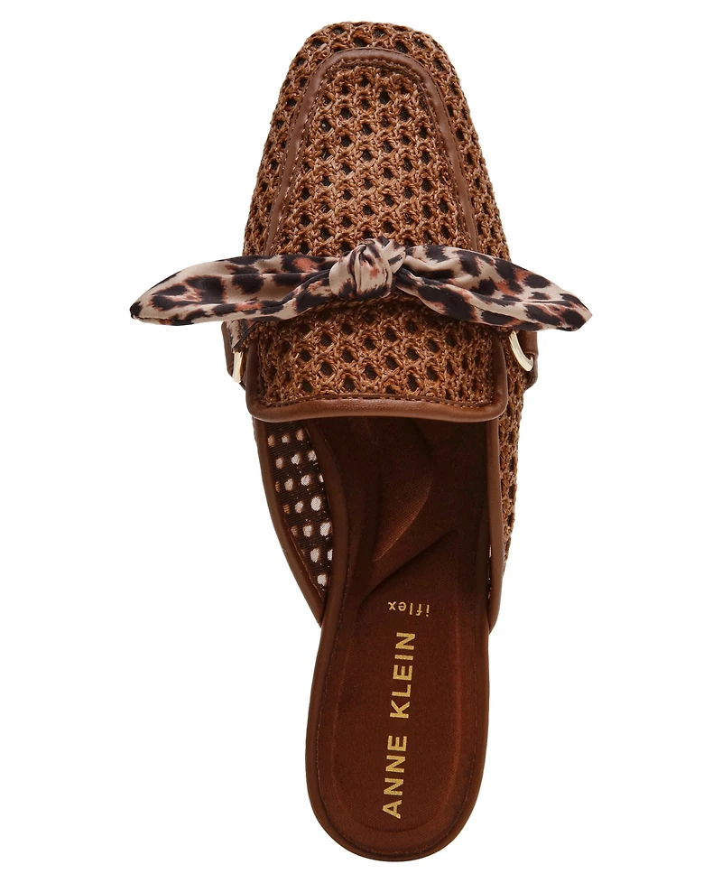 Anne Klein Women's Avery Slip-On Mules Flats