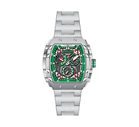 Invicta 49219 Invicta Racing Quartz VD86 Plastic, Skeleton, Metal Dial Watch