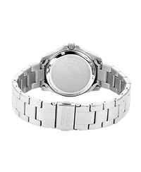 Invicta Men's 21383 Angel Quartz 3 Hand Silver Dial Watch