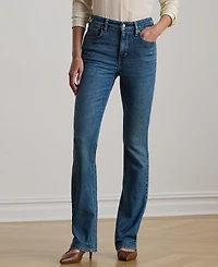 Lauren Ralph Women's High-Rise Boot Jeans