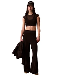 Calvin Klein Performance Women's Short-Sleeve Sport Sculpt Top