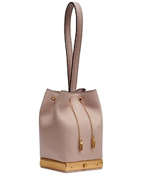 Donna Karan New York Sisal Leather Clutch