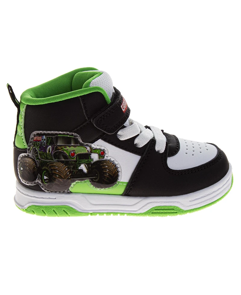 Monster Jam Boys' High-Top Sneakers