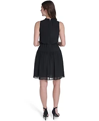 Vince Camuto Women's V-Neck Fit & Flare Mini Dress