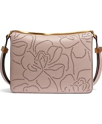 Donna Karan New York Jericho Floral Perforated Medium Shoulder Bag