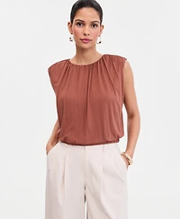 I.n.c. International Concepts Women's Sleeveless Blouson Top, Macy's Exclusive