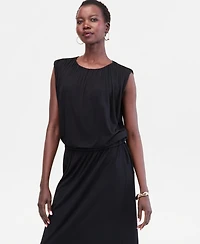 I.n.c. International Concepts Women's Sleeveless Blouson Top, Macy's Exclusive