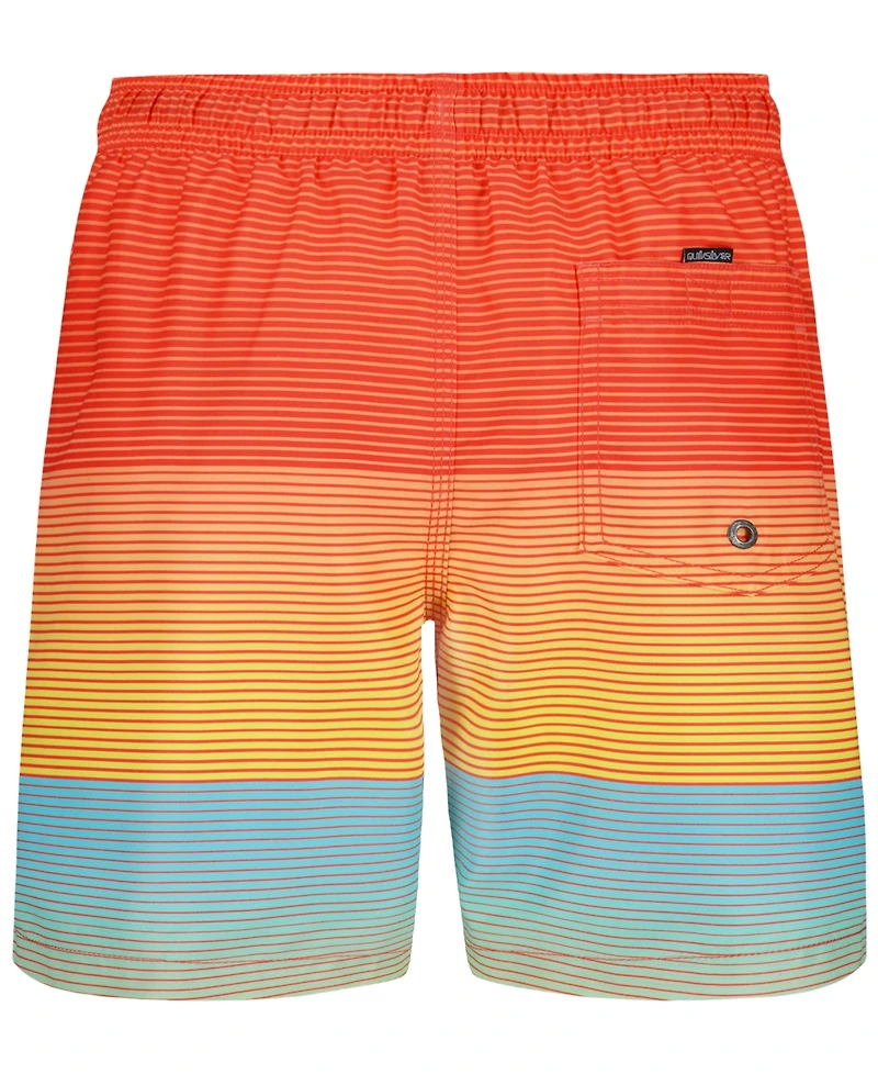 Quiksilver Boys' 8-20 Everyday Mix Stripe Swim Board Shorts