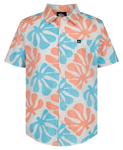 Quiksilver Boys' 8-20 Printed Classic Shirt