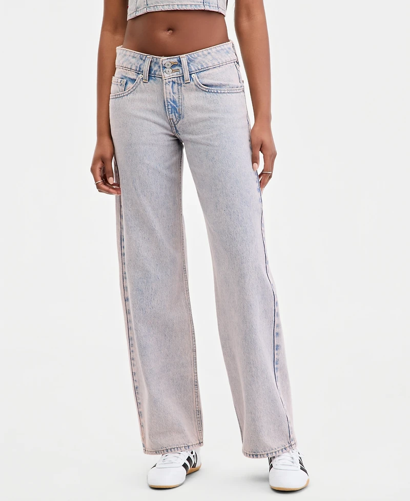 Levi's Women's Super-Low Double-Button Relaxed-Fit Denim Jean