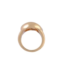 Laundry by Shelli Segal Gold Tone Knotted Cocktail Ring