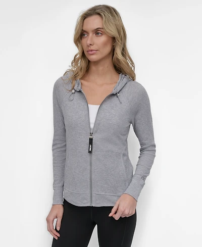 Dkny Women's Sport Zip-Front Hoodie Jacket