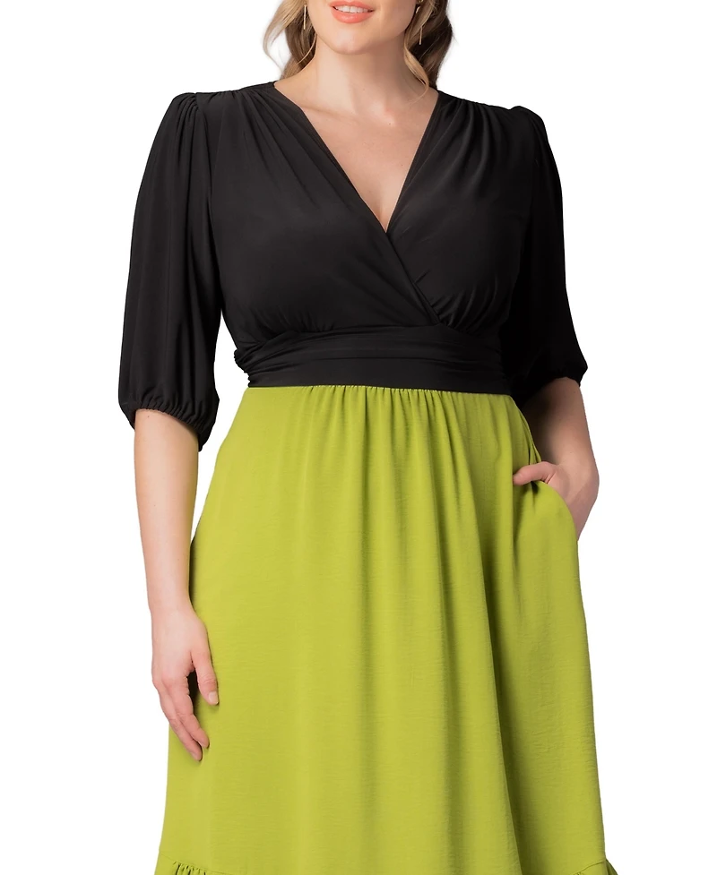 Kiyonna Plus Danica Maxi Dress