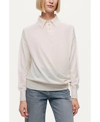 Nocturne Women's Knit Polo Sweater