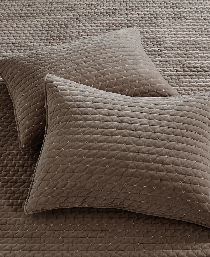 Levtex Velvet Stitch Reversible 2-Pc. Quilt Set, Twin/Twin Xl