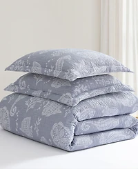 Levtex Seaside Charm Textured 3-Pc. Comforter Set, King/California King