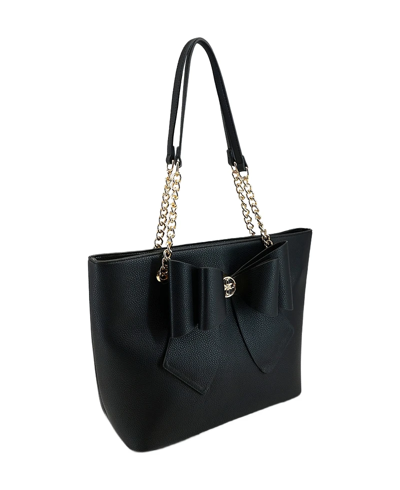 Like Dreams Everyday Rebel Bow Extra-Large Tote Bag