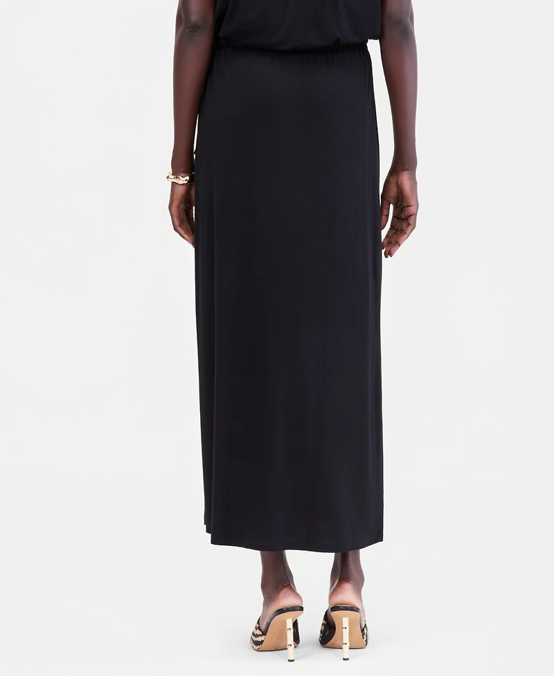 I.n.c. International Concepts Women's Side-Tie Knit Midi Skirt, Macy's Exclusive
