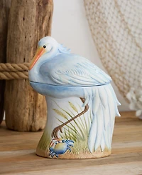 Certified International Coastal Birds Cookie Jar