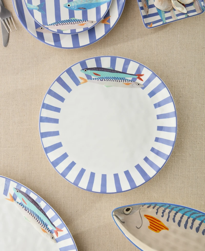 Certified International Something Fishy Round Platter