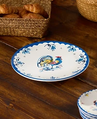 Certified International French Rooster Serving Bowl