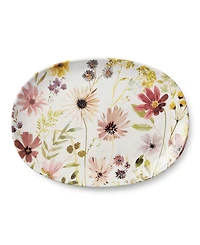 Certified International Wildflowers Oval Platter
