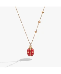 Make Your Own Luck' Ladybug Locket Pendant