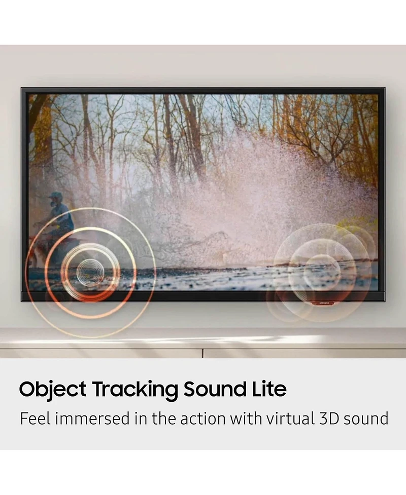 Samsung UN32F6000FFXZA 32 Inch Fhd Smart Tv with a Samsung Hw-LS60D 2.0 Channel Photo Frame Speaker (2025)