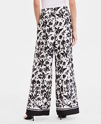 I.n.c. International Concepts Women's Printed Twill Pants, Macy's Exclusive