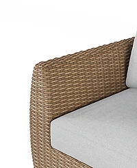 Sculptura 42" Aluminum Outdoor Swivel Club Chair, Created for Macy's