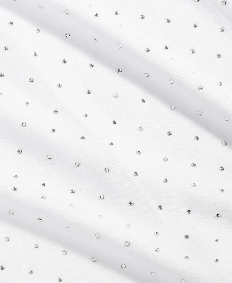 I.n.c. International Concepts Plus Embellished Scoop-Neck T-Shirt, Macy's Exclusive