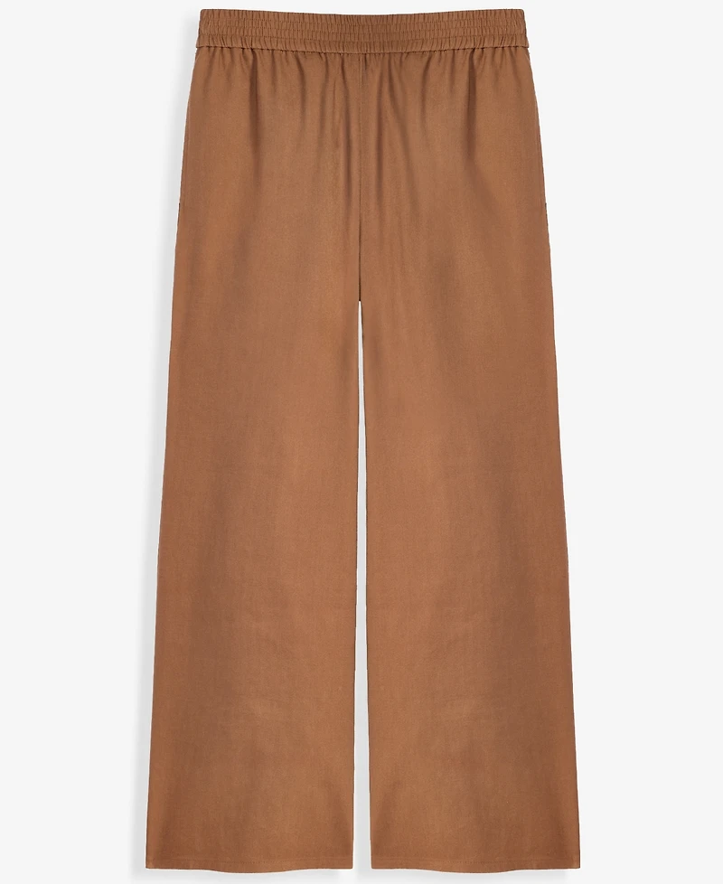 I.n.c. International Concepts Plus Pull-On Wide-Leg Pants, Created for Macy's