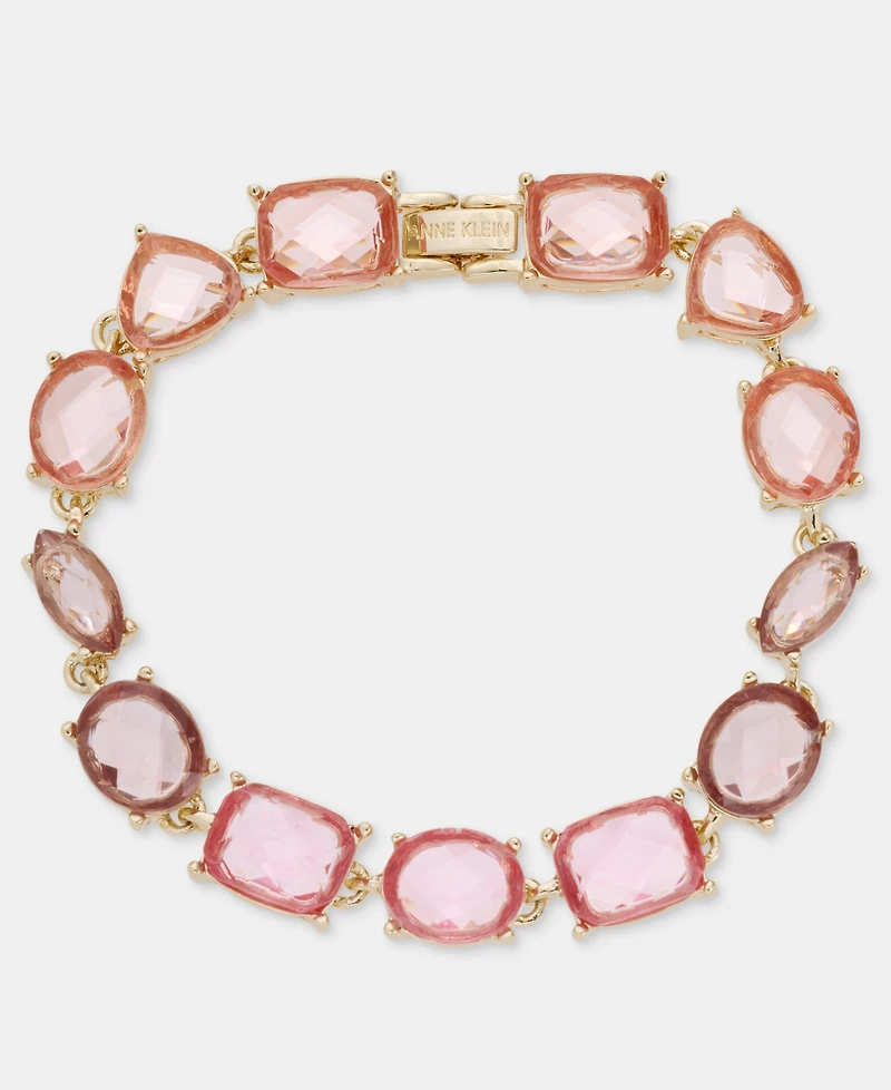 Anne Klein Stationed Stone Flex Bracelet