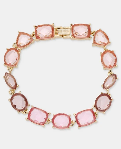Anne Klein Stationed Stone Flex Bracelet