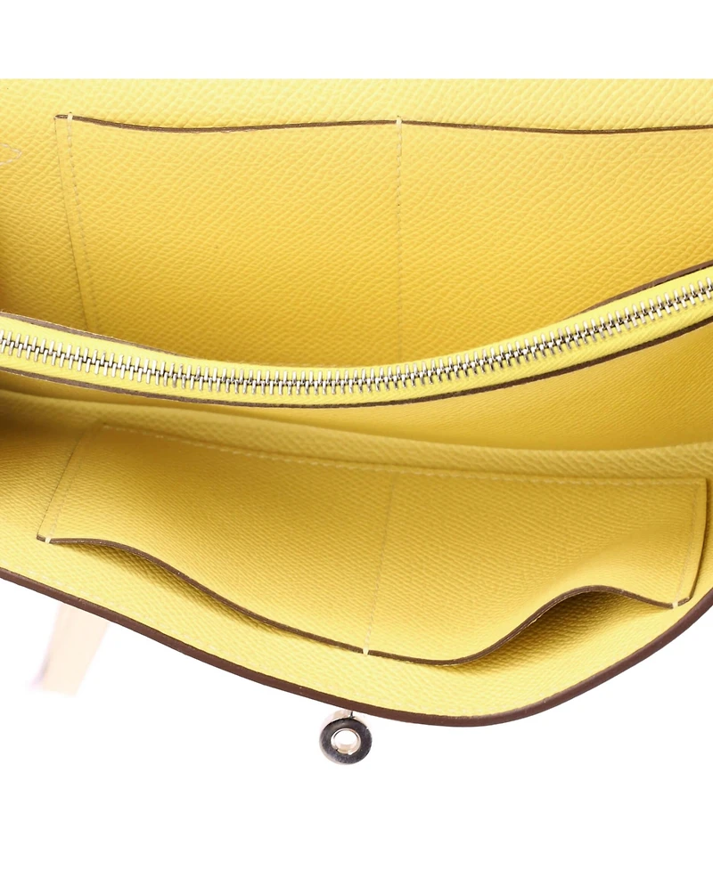 Pre-Owned HERMES Kelly To Go Wallet Verso Epsom