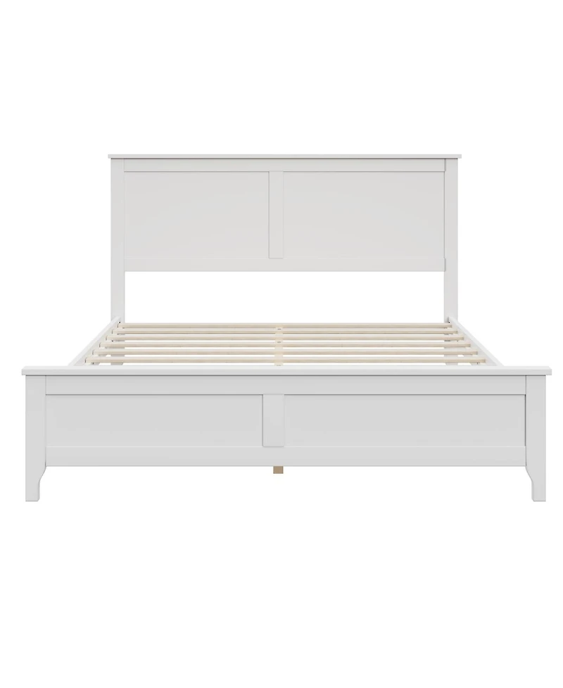 Streamdale Furniture Elegant Pine Wood and Mdf Platform Bed