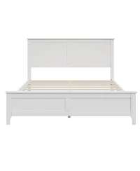 Streamdale Furniture Elegant Pine Wood and Mdf Platform Bed