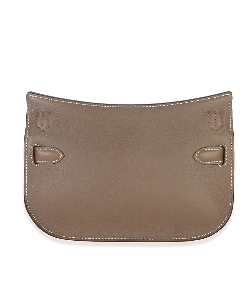 Pre-Owned Hermes Etoupe Evercolor Mini Jypsiere Ghw