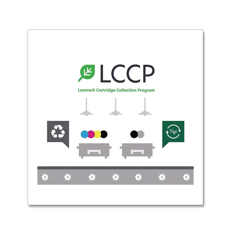 Lexmark 70C1HC0 3,000 Page-Yield Return Program High-Yield Toner - Cyan