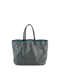 Pre-Owned Goyard Pm Saint Louis Tote Claire Voie Coated Canvas