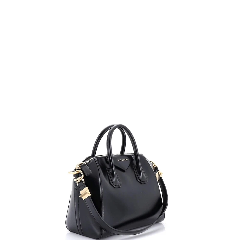 Pre-Owned Givenchy Small Antigona Bag Glazed Leather
