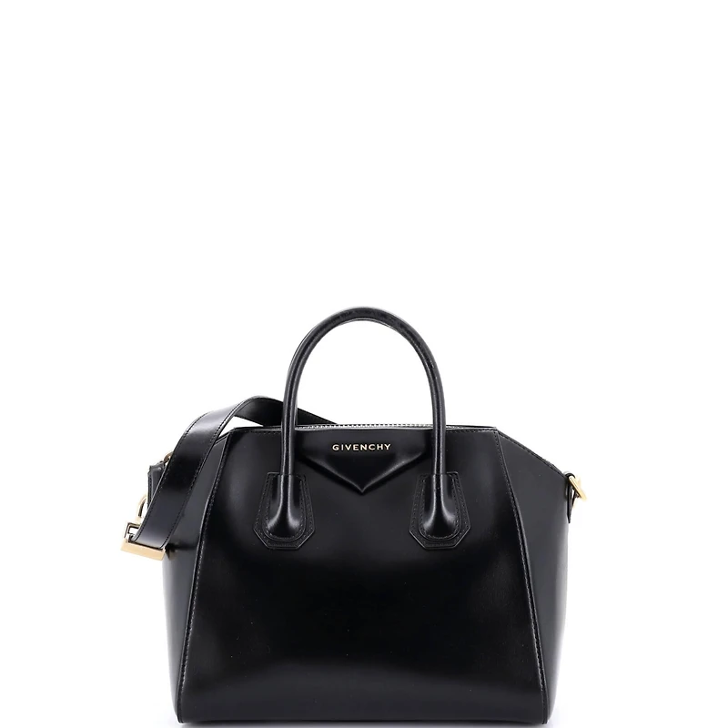 Pre-Owned Givenchy Small Antigona Bag Glazed Leather