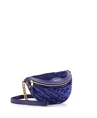 Pre-Owned Balenciaga Xs Souvenir Belt Bag Quilted Velvet