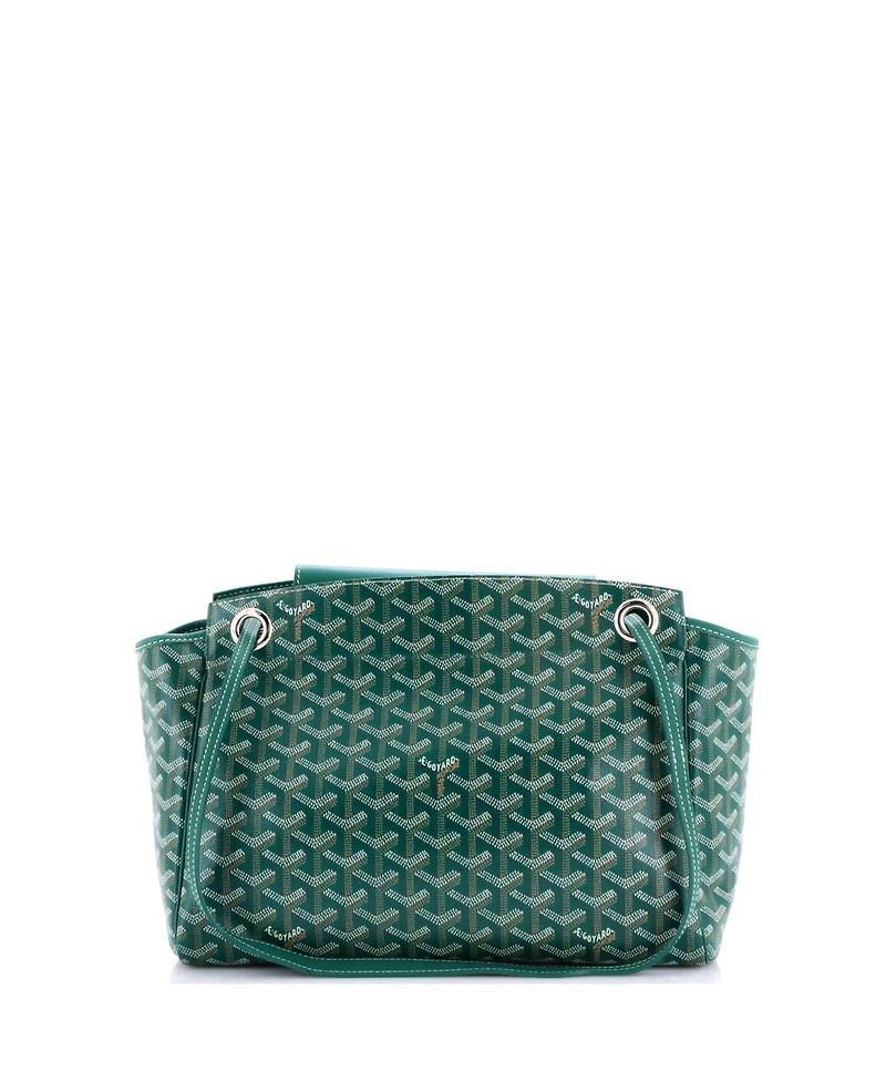 Pre-Owned Goyard Pm Rouette Bag Coated Canvas