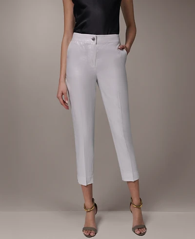 Donna Karan New York Women's Straight Leg Mid-Rise Pants