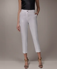 Donna Karan New York Women's Straight Leg Mid-Rise Pants