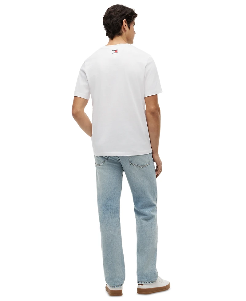 Tommy Hilfiger Men's Chevron Logo Short-Sleeve T-Shirt